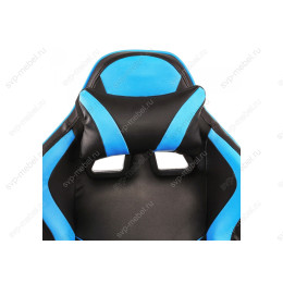 Стул Racer черное / голубое