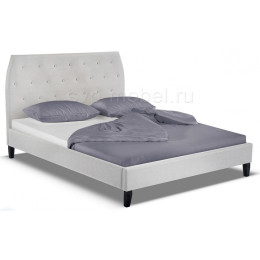 Кровать Poli 160х200 silver