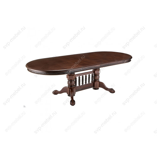 Стол деревянный Кантри орех с коричневой патиной