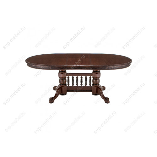 Стол деревянный Кантри орех с коричневой патиной