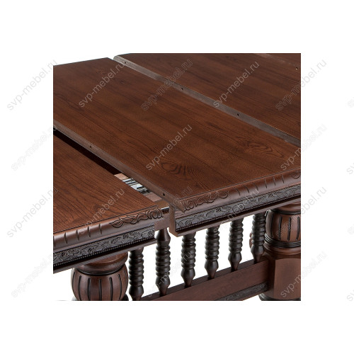 Стол деревянный Кантри орех с коричневой патиной