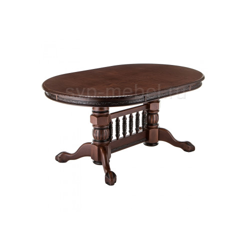 Стол деревянный Кантри орех с коричневой патиной