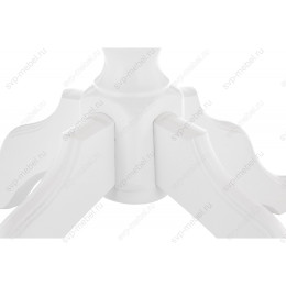 Стол деревянный Вилмар белый глянец