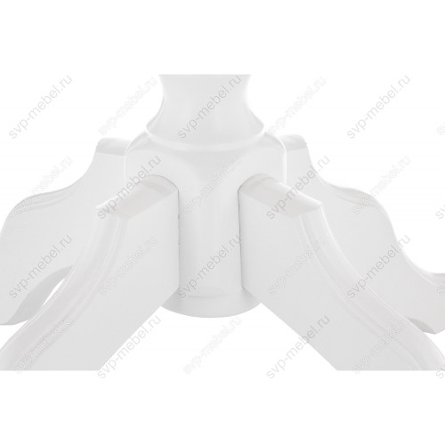 Стол деревянный Вилмар белый глянец