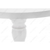 Стол деревянный Вилмар белый глянец