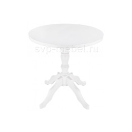 Стол деревянный Вилмар белый глянец