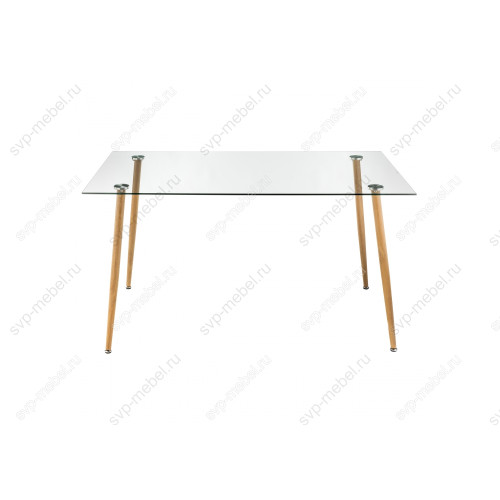 Стол стеклянный Rober wood