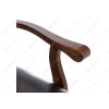 Стул деревянный Кресло Luiza dirty oak / dark brown