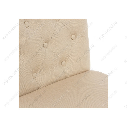 Стул деревянный Amelia white / fabric cream