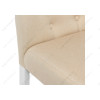 Стул деревянный Amelia white / fabric cream