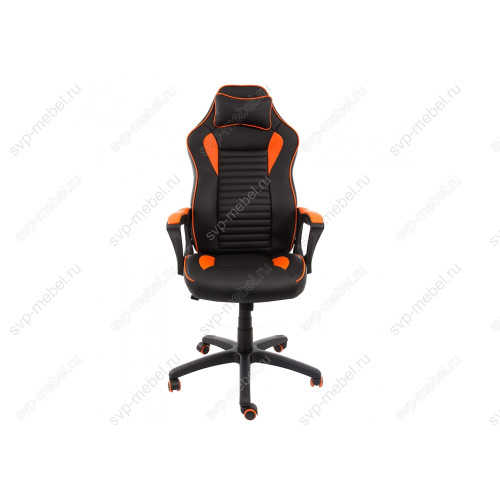 Компьютерное кресло Leon черное / оранжевое