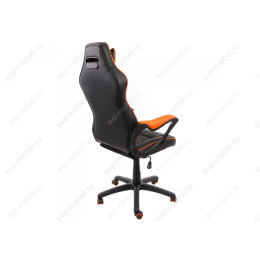 Компьютерное кресло Leon черное / оранжевое