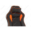 Компьютерное кресло Leon черное / оранжевое
