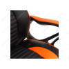 Компьютерное кресло Leon черное / оранжевое