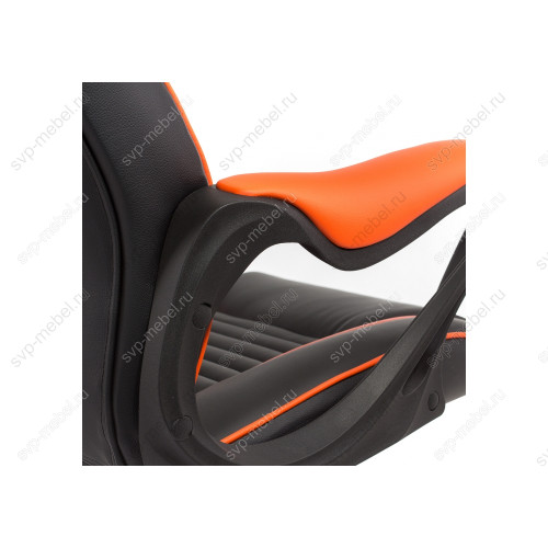 Компьютерное кресло Leon черное / оранжевое