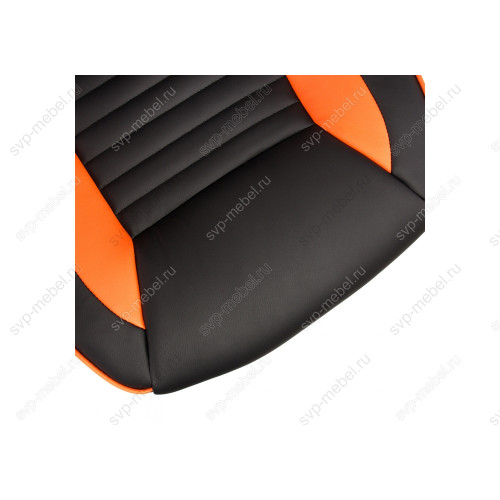 Компьютерное кресло Leon черное / оранжевое