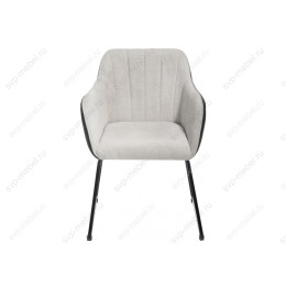 Стул Stef light grey / black