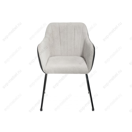 Стул Stef light grey / black