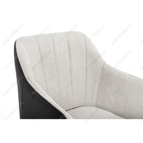 Стул Stef light grey / black