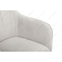 Стул Stef light grey / black