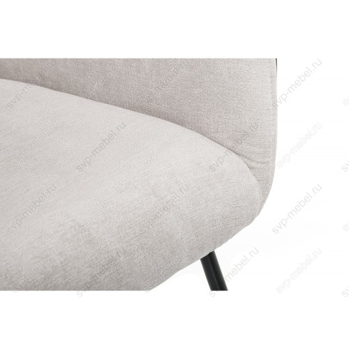 Стул Stef light grey / black