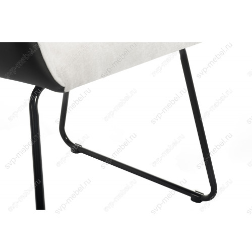 Стул Stef light grey / black