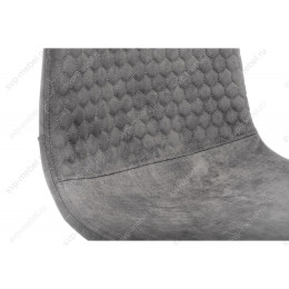 Барный стул Drop black / grey