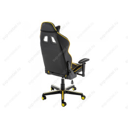 Компьютерное кресло Racer черное / желтое