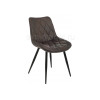 Стул Fox black / dark brown