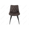 Стул Fox black / dark brown