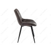 Стул Fox black / dark brown