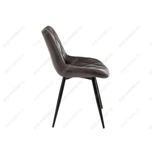 Стул Fox black / dark brown