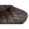 Стул Fox black / dark brown