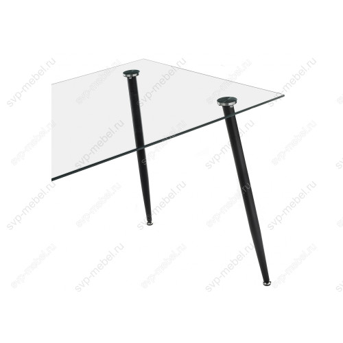 Стол стеклянный Rober черный