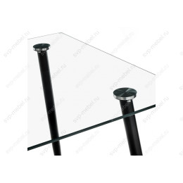 Стол стеклянный Rober черный