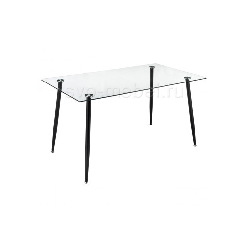 Стол стеклянный Rober черный