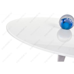 Стол стеклянный Tulip DT-1 718 super white