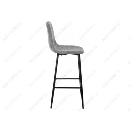 Барный стул Drop black / grey