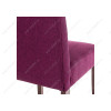 Стул деревянный Amelia dark walnut / fabric purple