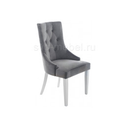 Стул деревянный Elegance white / grey