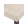 Стул деревянный Madina dark walnut / fabric cream