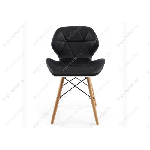 Стул деревянный PC-027 черный / белый