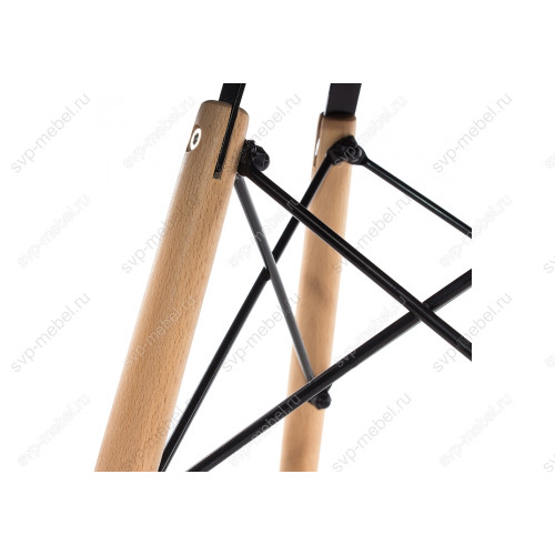 Стул деревянный PC-027 черный / белый