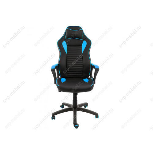 Компьютерное кресло Leon черное / голубое