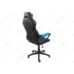 Компьютерное кресло Leon черное / голубое