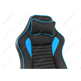 Компьютерное кресло Leon черное / голубое