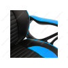 Компьютерное кресло Leon черное / голубое