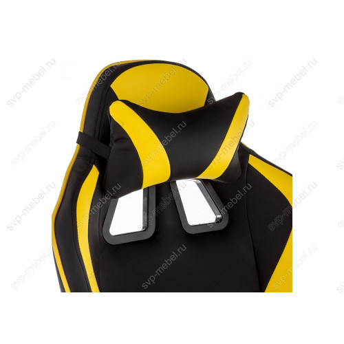 Компьютерное кресло Racer черное / желтое