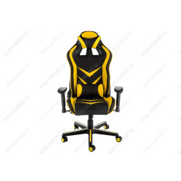 Компьютерное кресло Racer черное / желтое