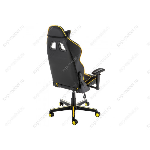 Компьютерное кресло Racer черное / желтое